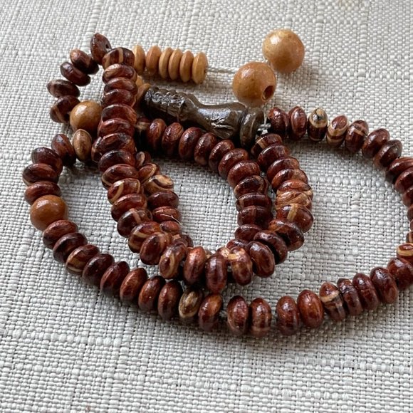 Islamic Tasbeeh Handmad Beads Prayer Beads Real Wood Muslim Tasbeh Beads New - Picture 7 of 9